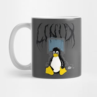 Tux- color Mug